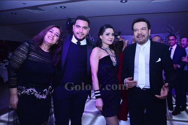 خالد عجاج يحتفل بخطوبة ابنته