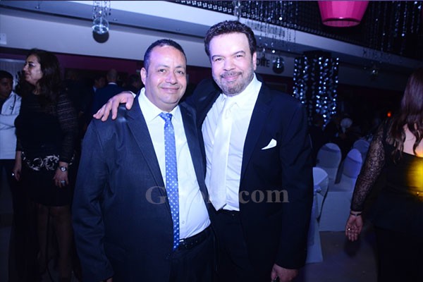 خالد عجاج يحتفل بخطوبة ابنته
