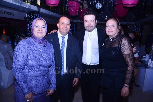 خالد عجاج يحتفل بخطوبة ابنته