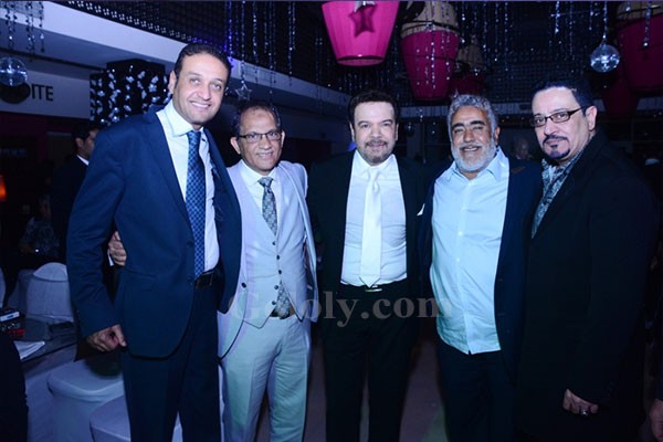 خالد عجاج يحتفل بخطوبة ابنته