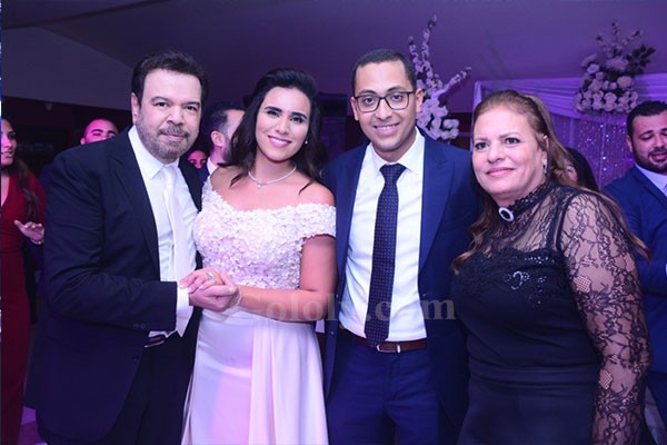 خالد عجاج يحتفل بخطوبة ابنته