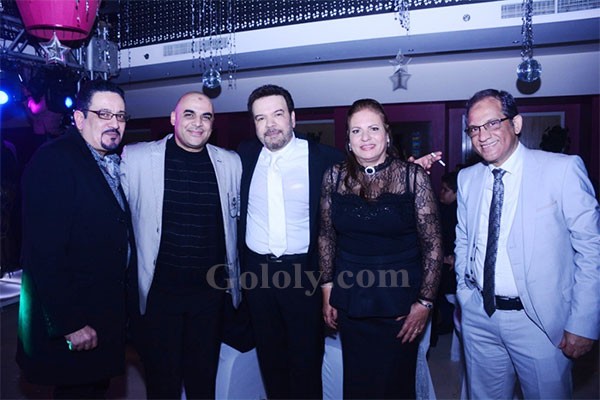 خالد عجاج يحتفل بخطوبة ابنته