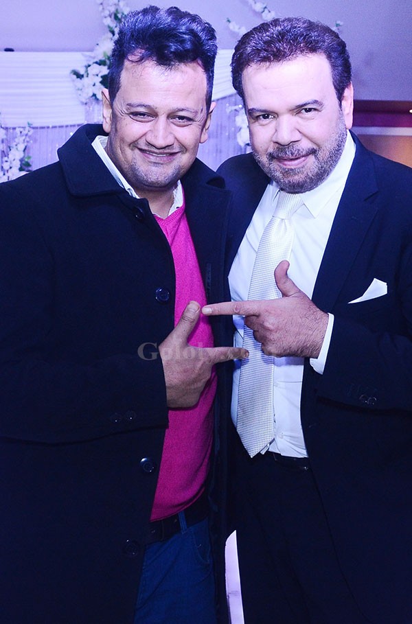 خالد عجاج يحتفل بخطوبة ابنته