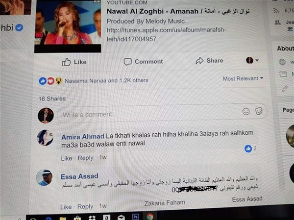 مجهول يطارد الفنانة إليسا ويدعي زواجه منها سرًا