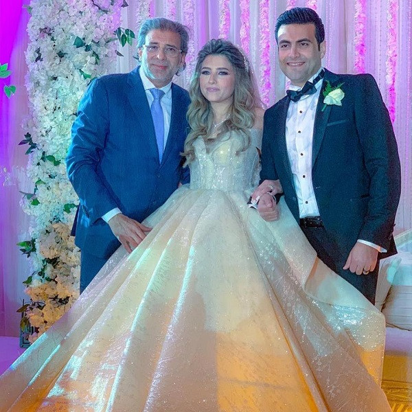خالد يوسف يتجاوز أزمة زواجه سرًا و يحتفل بزفاف ابنة شقيقه