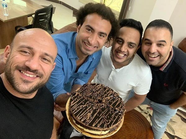 احمد مكي وعلي ربيع واوس اوس