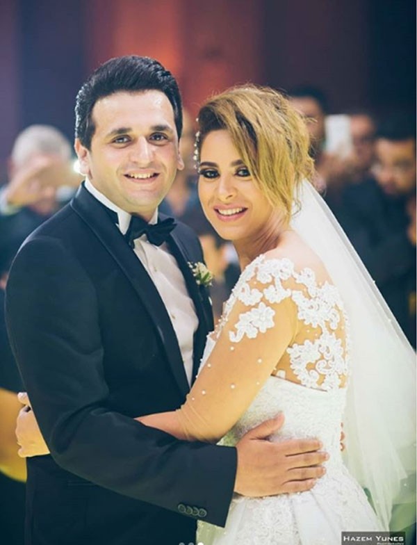 مصطفى خاطر وزوجته