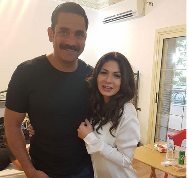 نجلاء بدر و امير كرارة