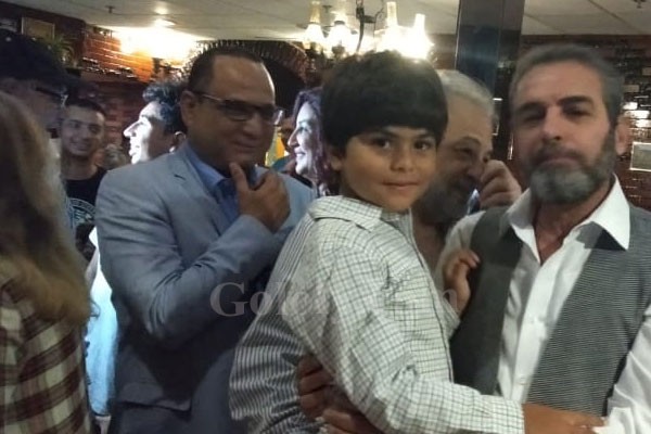 المخرج هاني لاشين يحتفل بعيد ميلاد ابنه بحضور اهل الفن
