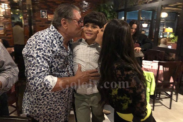 المخرج هاني لاشين يحتفل بعيد ميلاد ابنه بحضور اهل الفن
