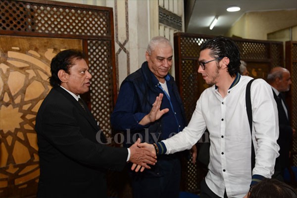 عزاء والدة المخرج محمد النقلي بحضور نجوم الفن