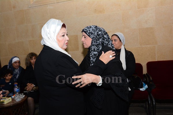 عزاء والدة المخرج محمد النقلي بحضور نجوم الفن