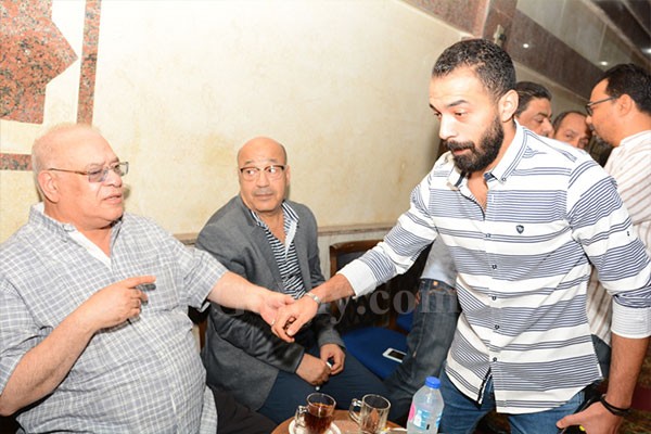 عزاء والدة المخرج محمد النقلي بحضور نجوم الفن