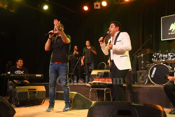هاني حسن الاسمر يتألق بحفل ساقيه الصاوي