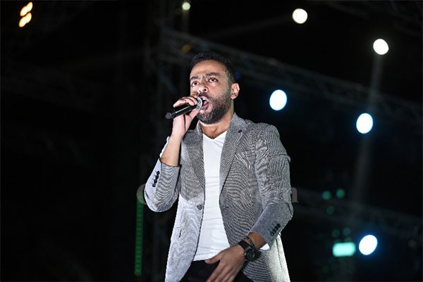 تامر عاشور وعدويه و محمود الليثي و محمود العسيلي يتألقون بحفل المناره