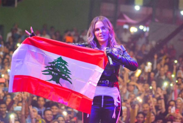 حفل نيكول سابا و هيثم شاكر
