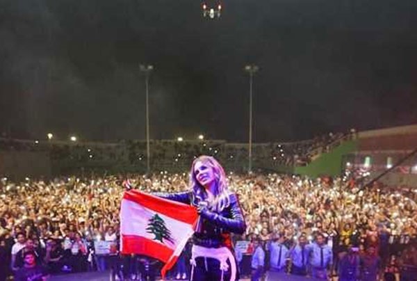 حفل نيكول سابا و هيثم شاكر