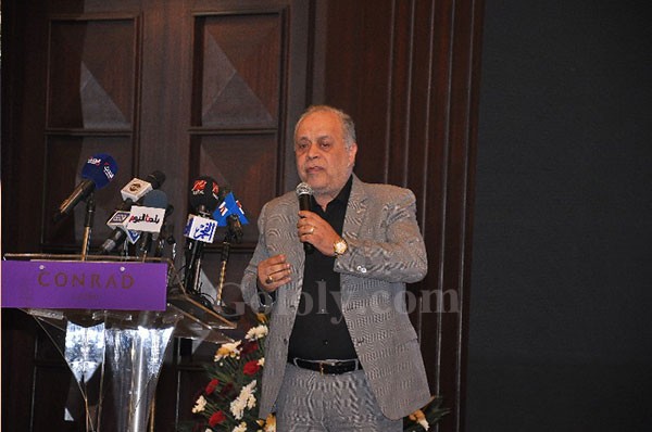 محمد رياض وهاني البحيري ومجدي ابو عميرة والنجوم في توقيع كتاب أيام في بيت المحترم