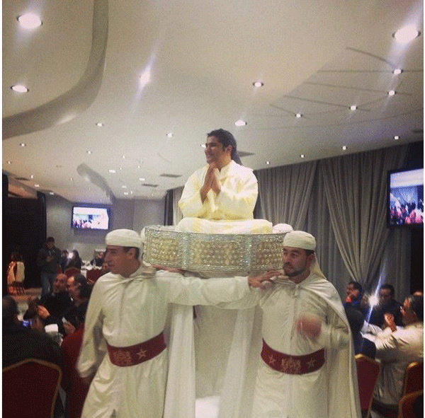 زفاف فريد غنام