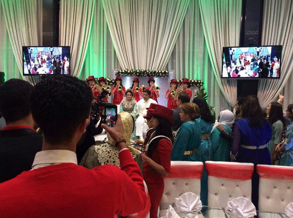 زفاف فريد غنام