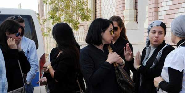 جنازة مريم فخر الدين