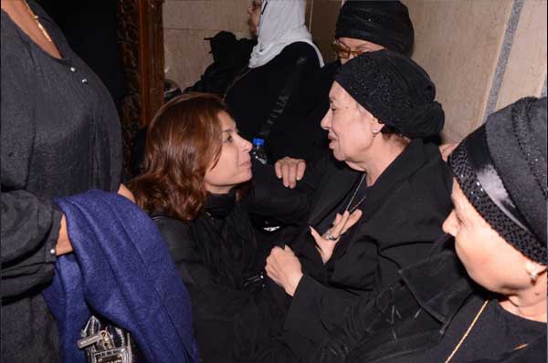 عزاء نجل رجاء حسين