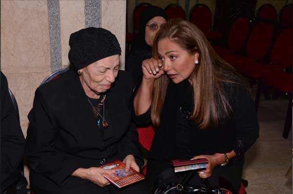 عزاء نجل رجاء حسين