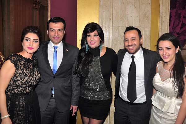 حفل زفاف شقيقة روجينا