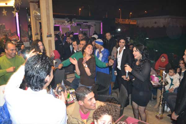 المطربة هدى في راس السنة 2014