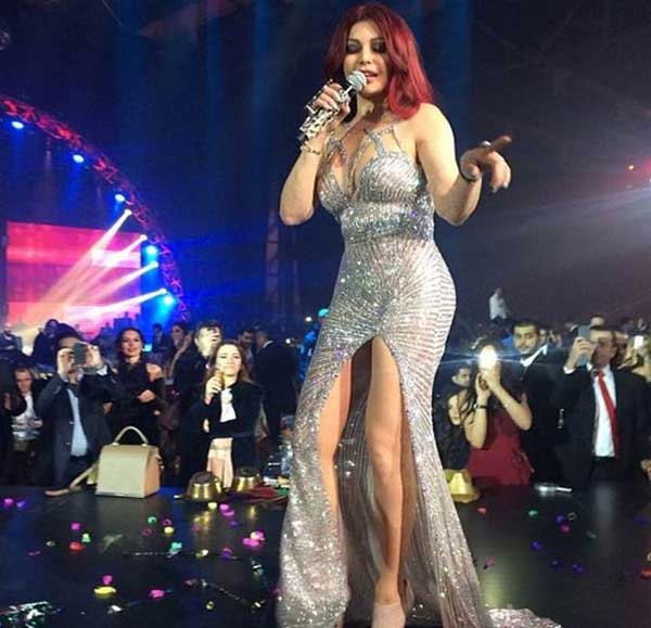 هيفاء وهبي في راس السنة 2014