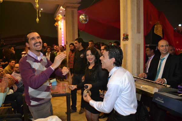 المطربة هدى في راس السنة 2014