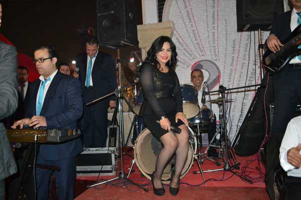 المطربة هدى في راس السنة 2014