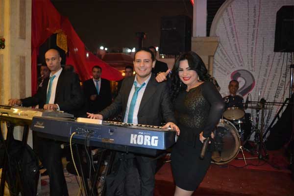 المطربة هدى في راس السنة 2014