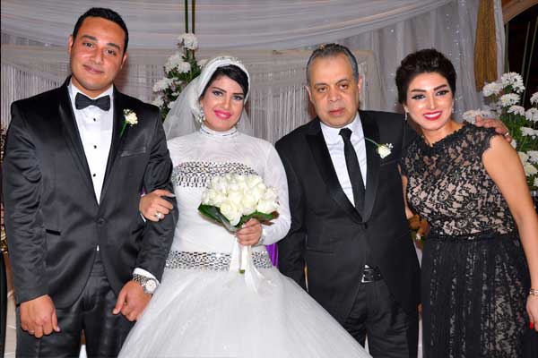 حفل زفاف شقيقة روجينا