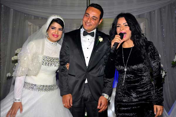 حفل زفاف شقيقة روجينا