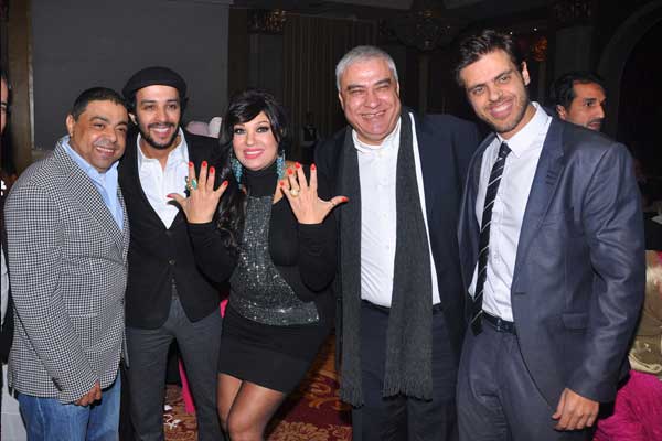 حفل زفاف شقيقة روجينا