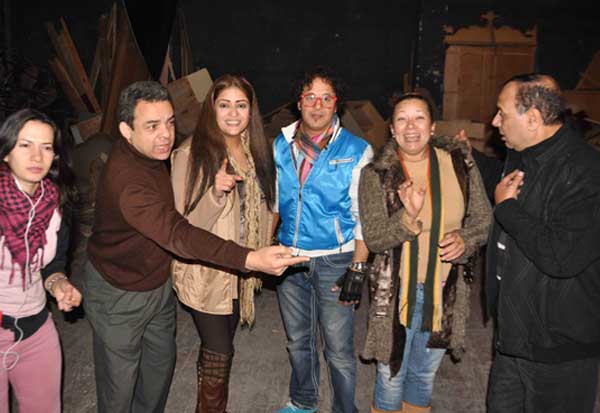 وائل نور مع انتصار في شارم الشيخ