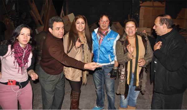 وائل نور مع انتصار في شارم الشيخ