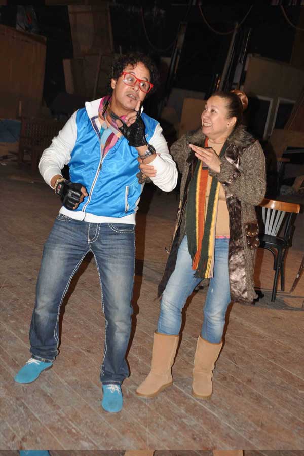 وائل نور مع انتصار في شارم الشيخ