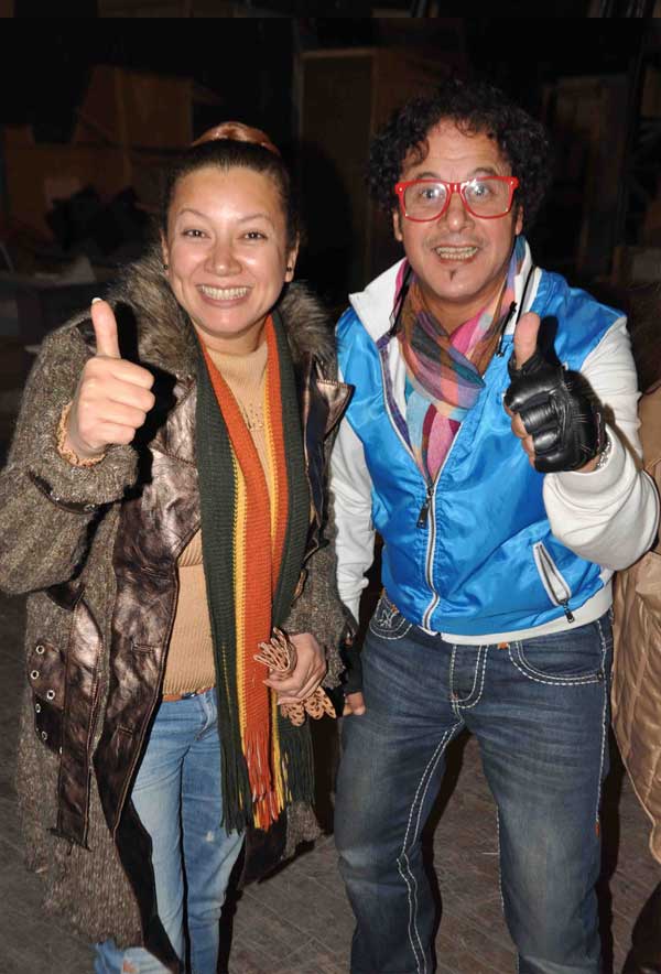 وائل نور مع انتصار في شارم الشيخ