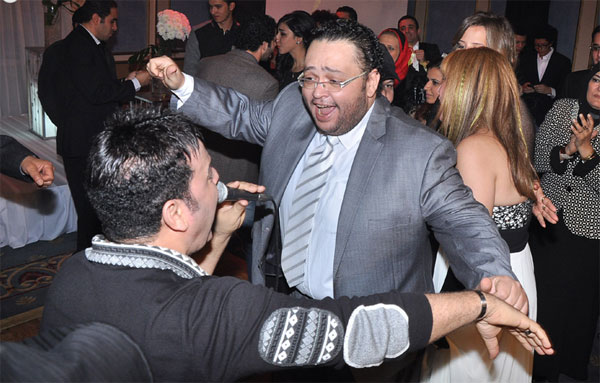 زفاف شقيق دينا فؤاد