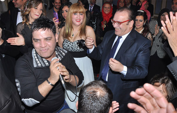 زفاف شقيق دينا فؤاد