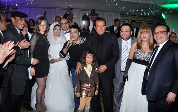 زفاف شقيق دينا فؤاد