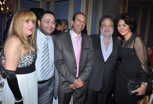 زفاف شقيقة دينا فؤاد