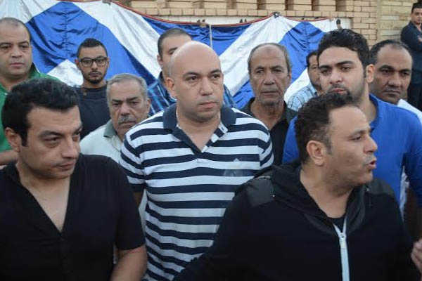 جنازة والدة ايهاب توفيق