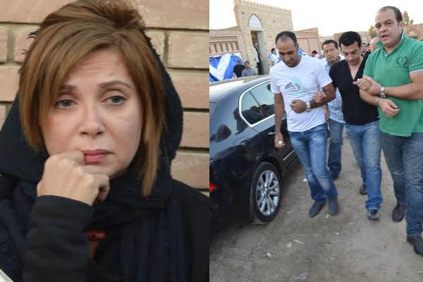 جنازة والدة ايهاب توفيق