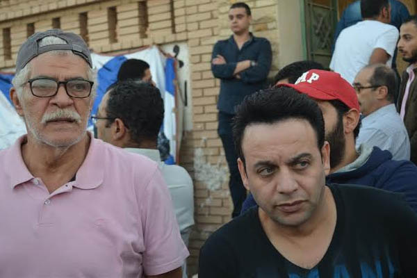 جنازة والدة ايهاب توفيق