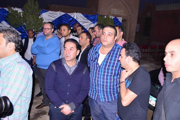 جنازة والدة ايهاب توفيق