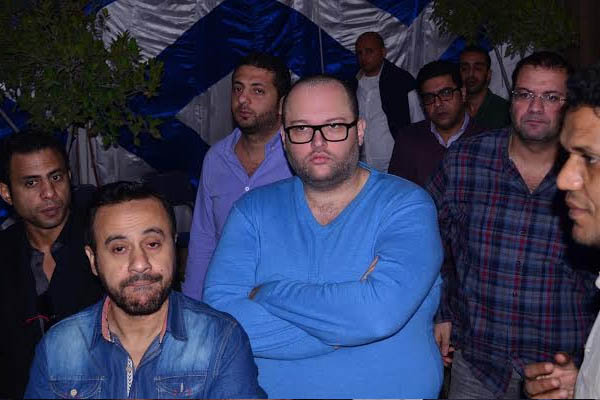 جنازة والدة ايهاب توفيق