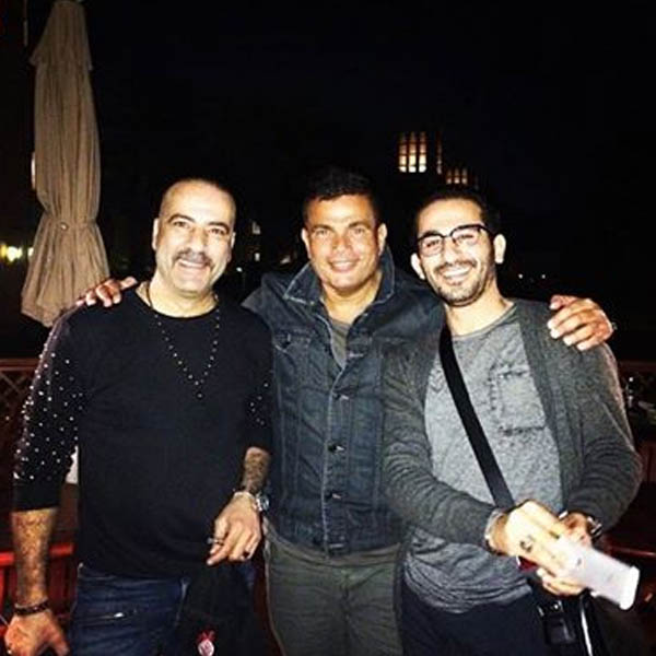 عمرو دياب و احمد حلمي و محمد سعد